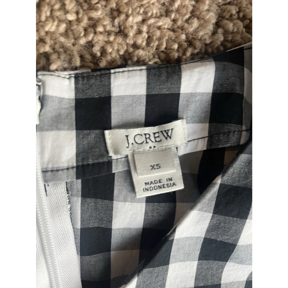 J.Crew Gingham Shift Dress Size XS